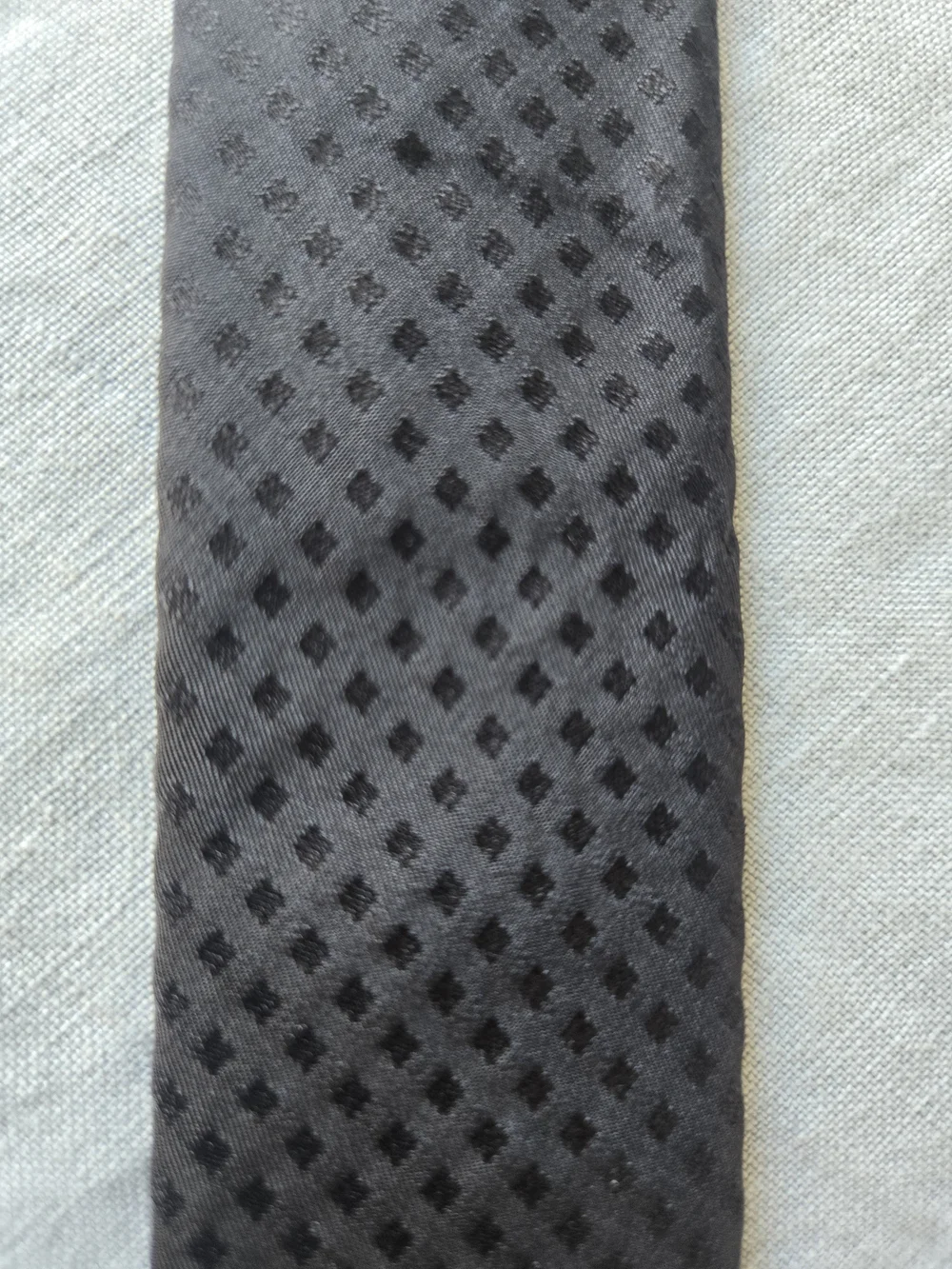 Hugo Boss Black Slim Textured Silk Tie